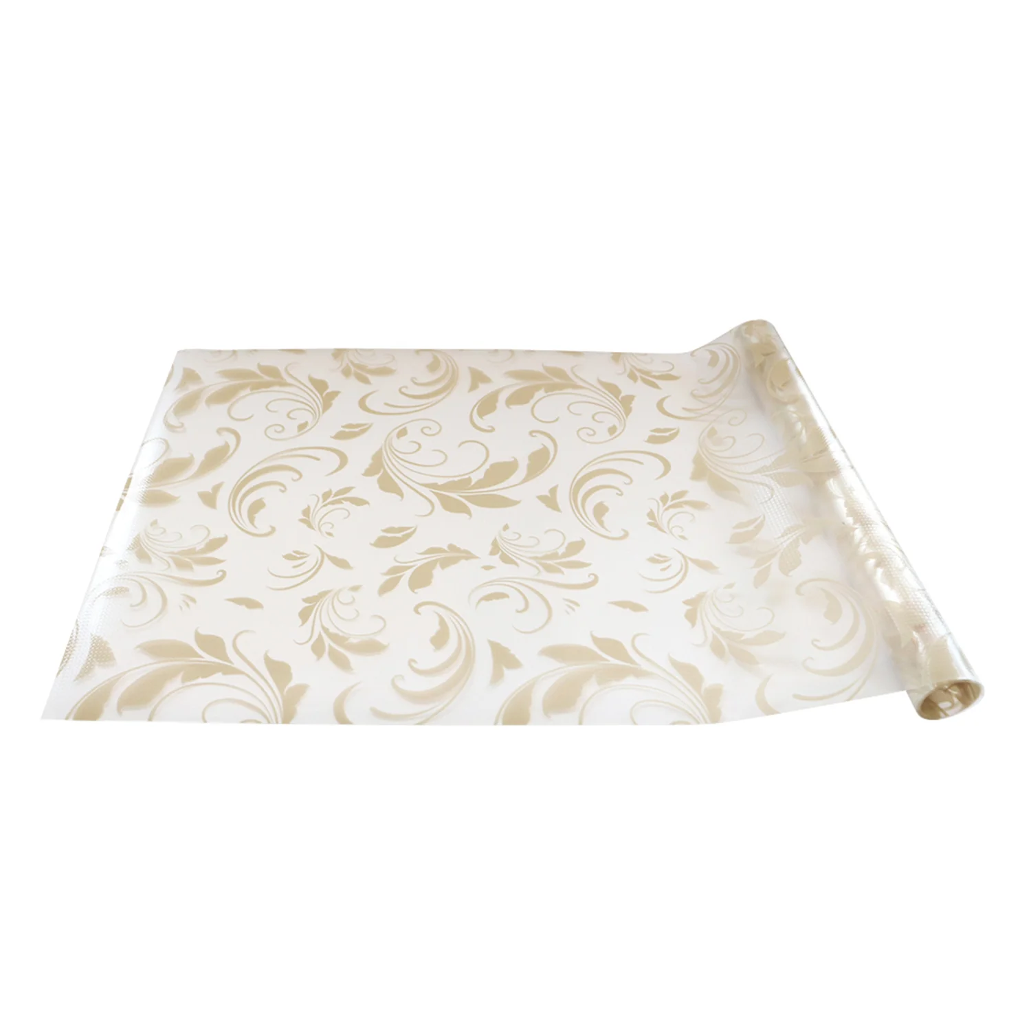 Material antialunecare pentru sertare si etajere, din EVA, motiv floral bej, 1.5m [2]