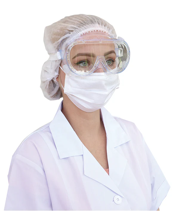 Ochelari de protectie moi, tip Google, transparent, FM-12 [3]