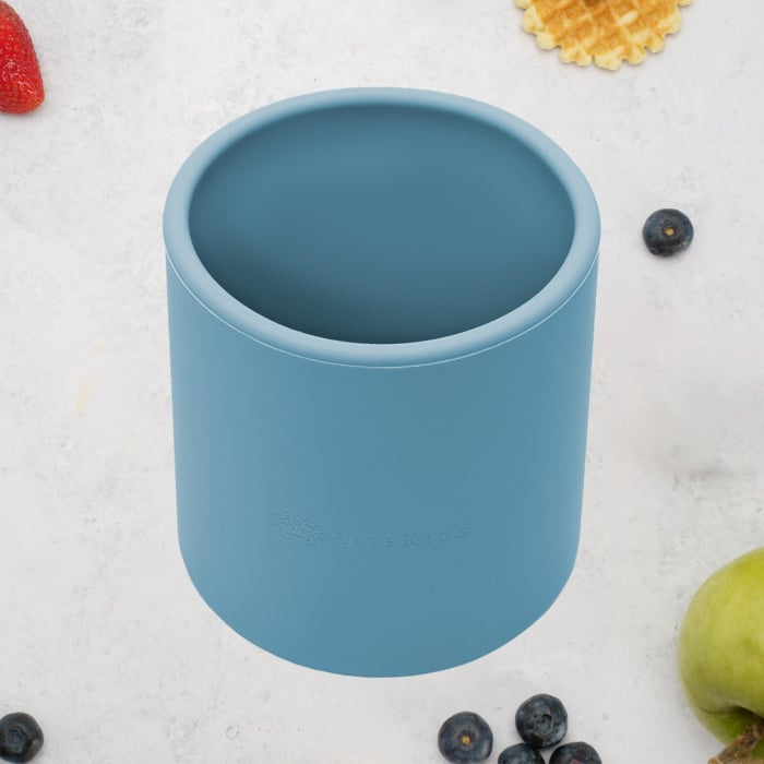 Pahar din silicon, AppeKids - Albastru [1]