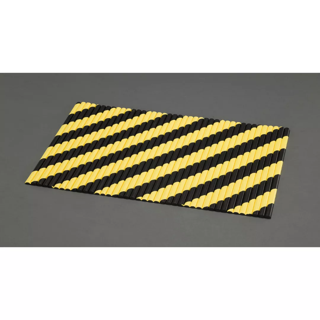 Panou decorativ, uz industrial, negru/galben, 9mm [3]