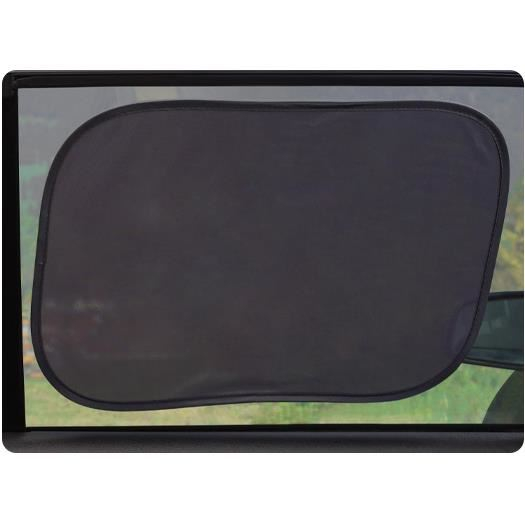 Parasolare masina, lipire fara ventuze, negru, set 2 buc, REER [4]