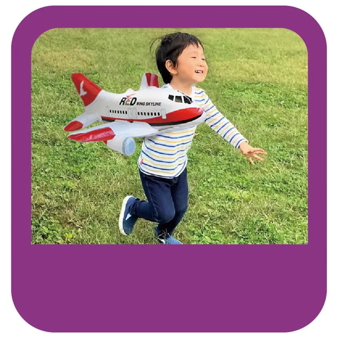 Perna bebeluș tip rucsac, ham 3 în 1 – Protecție cap și spate cu design avion [7]