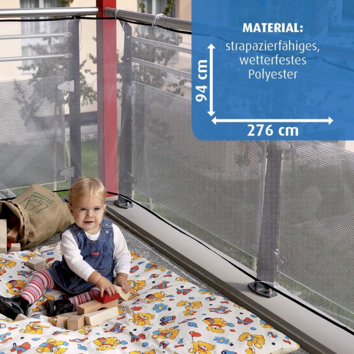 Plasa protectie balcon/terasa Reer pentru copii [4]