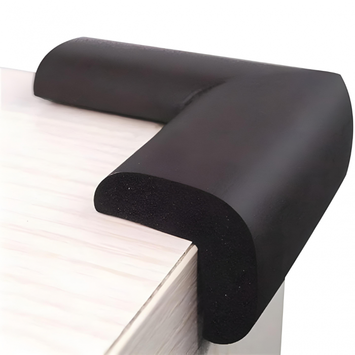 Protectie colturi mobilier, negru [10]