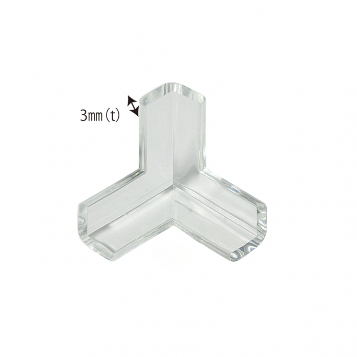 Protecție Colțuri Mobila, Trei Laturi, Transparent, 4 buc [4]