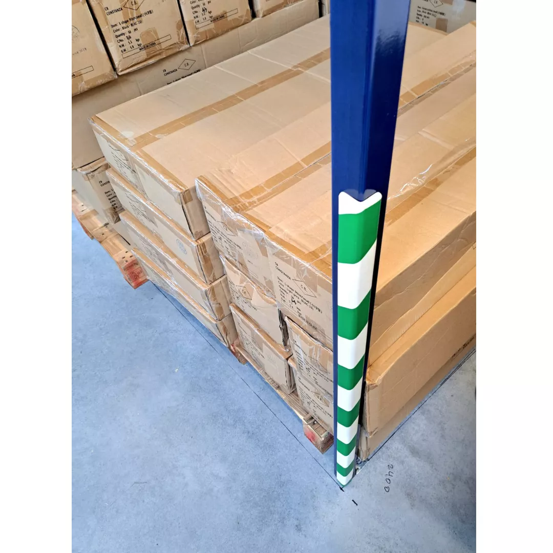Banda Protectie Muchii Spuma 90 cm Alb-Verde [9]
