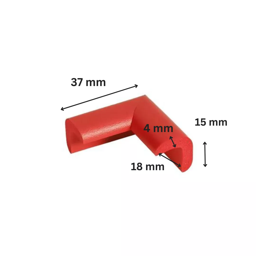 Protectie colturi mobilier, rosu [5]