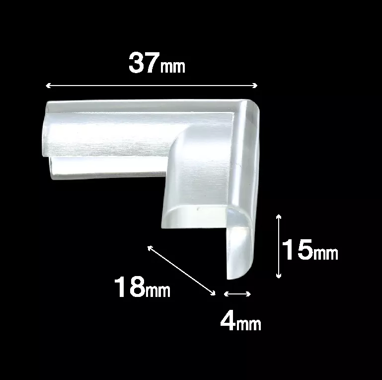 Protectie colturi mobilier, transparent [3]