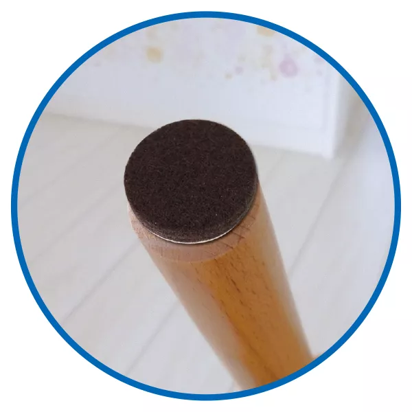 Protectii pasla autoadezive, pentru mobilier, negre [4]