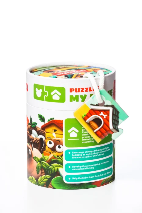 Puzzle, Cubika, Casuta Animalelor, 2 ani+ [3]