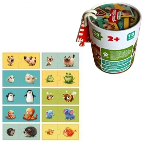 Puzzle Cubika, Familia potrivita, 2 ani+ [3]