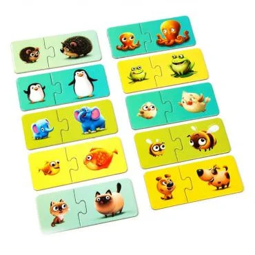 Puzzle Cubika, Familia potrivita, 2 ani+ [2]
