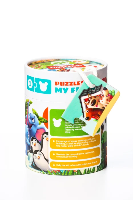 Puzzle, Cubika, Sa ne numaram prietenii, 3 ani+ [3]