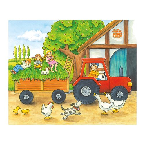 Puzzle Cuburi Anotimpuri La Ferma Copii 3 Ani+ Goki [6]