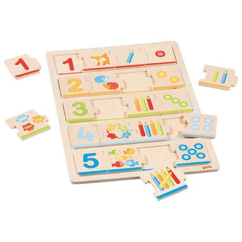 Puzzle Educativ Invatam Sa Numaram Copii 2 Ani+ Goki [2]