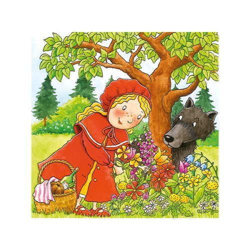 Puzzle Povesti Copii 3 Ani+ De Lemn Goki [7]