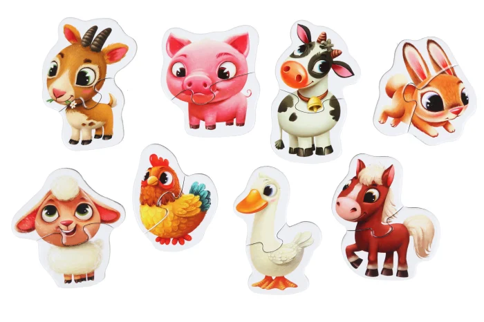 Puzzle-ul Cubika,Ferma Animalelor, 2 ani+ [2]
