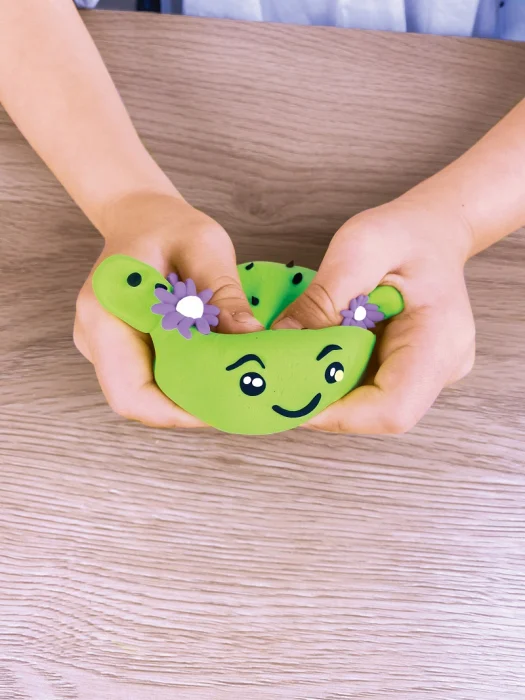 Set Air Clay cu argila usoara pentru modelaj Lovin, Squishy Hero, Cactusita, 3 ani+ [5]