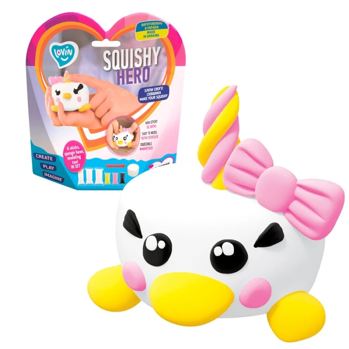 Set Air Clay cu argila usoara pentru modelaj Lovin, Squishy Hero,Teensy-Weensy, 3 ani+ [3]