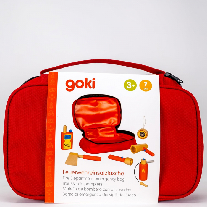 Set de joaca pompieri, geanta de urgenta [4]