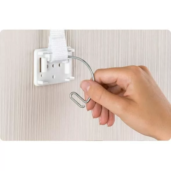 Set fixare anti-inclinare mobilier, 2 buc [8]