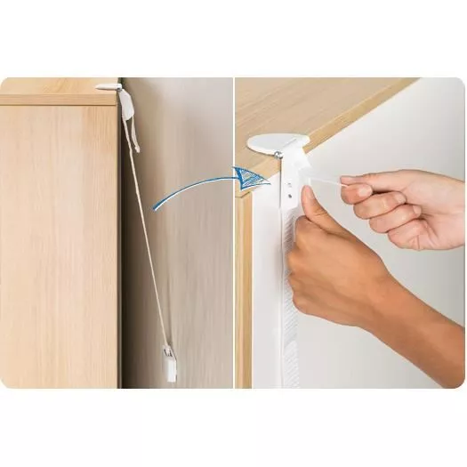 Set fixare anti-inclinare mobilier, 2 buc [6]