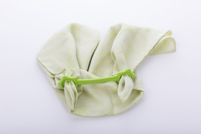 Set Swaddle si suport de prindere baveta, eKoala, Verde [2]