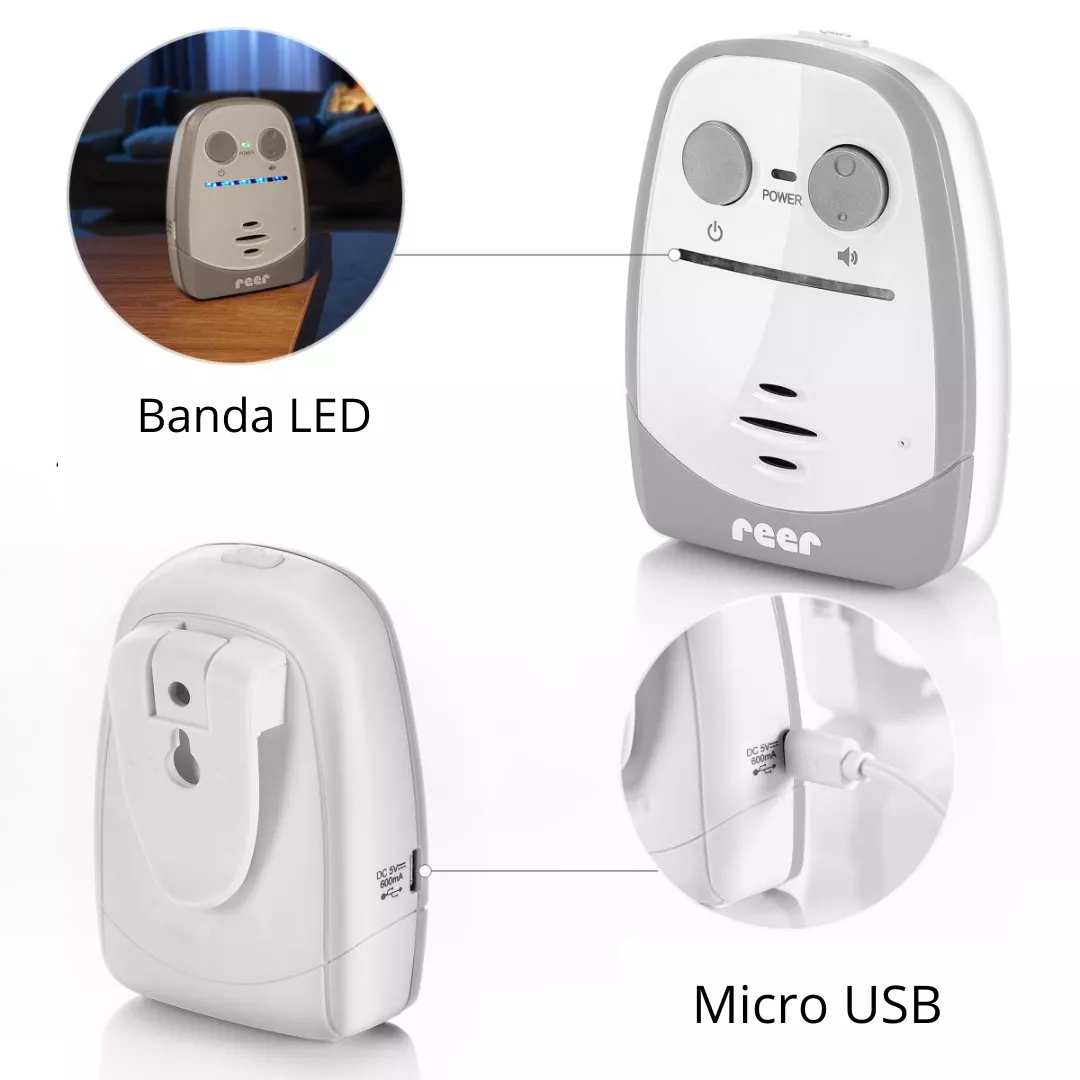 Sistem supraveghere bebe, audio, digital, 450m, Reer [4]