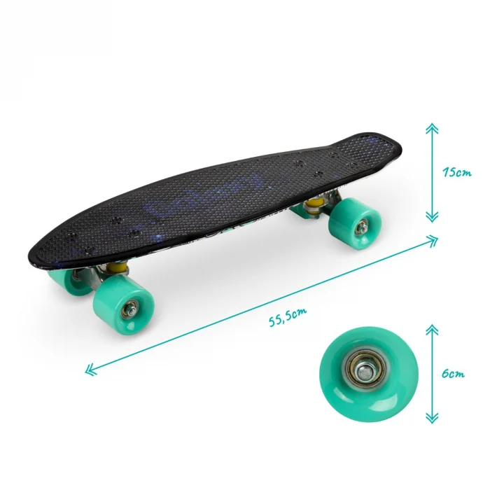 Skateboard copii, 3 ani+, Qkids, Galaxy - Industrial [4]
