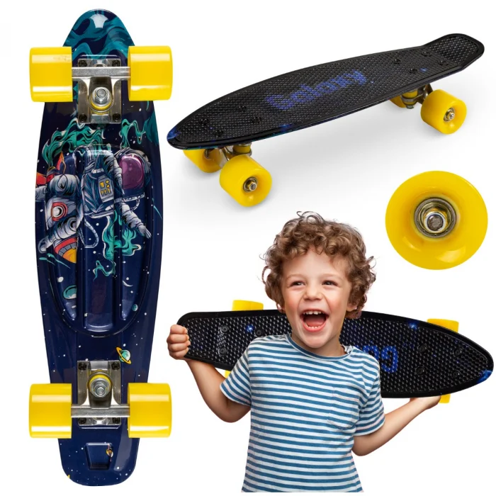 Skateboard copii, 3ani+, Qkids, Galaxy - Spaceman [2]