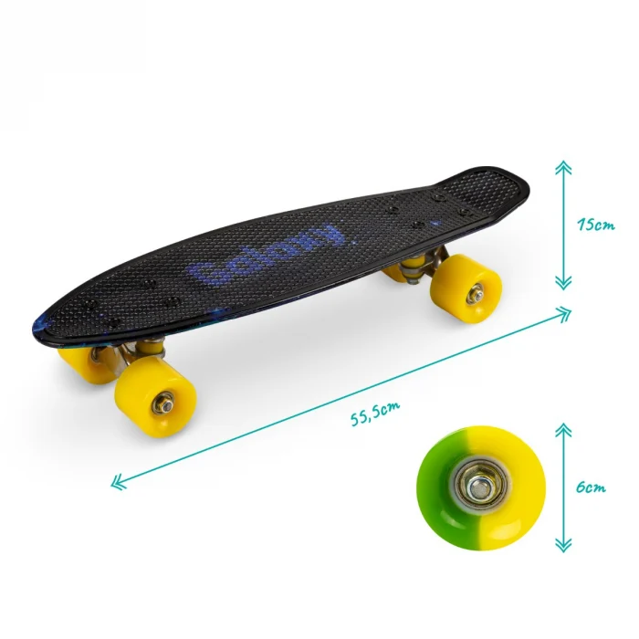 Skateboard copii, 3ani+, Qkids, Galaxy - Spaceman [6]
