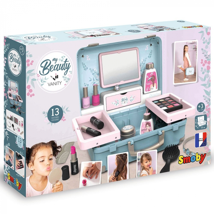 Smoby Gentuta cosmetica pentru fetite, My Beauty Vanity cu accesorii [6]