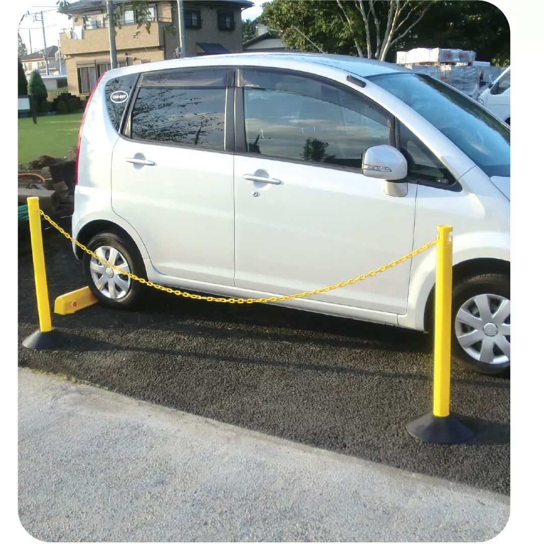 Stâlp Delimitare din Plastic 87cm Trafic și Acces | Carboysafety [5]