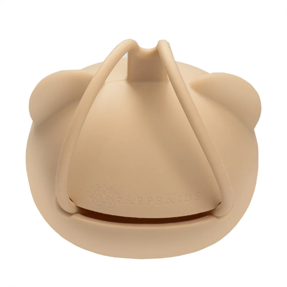 Suport pentru suzeta din silicon, AppeKids, The Little Bear - Bej [2]