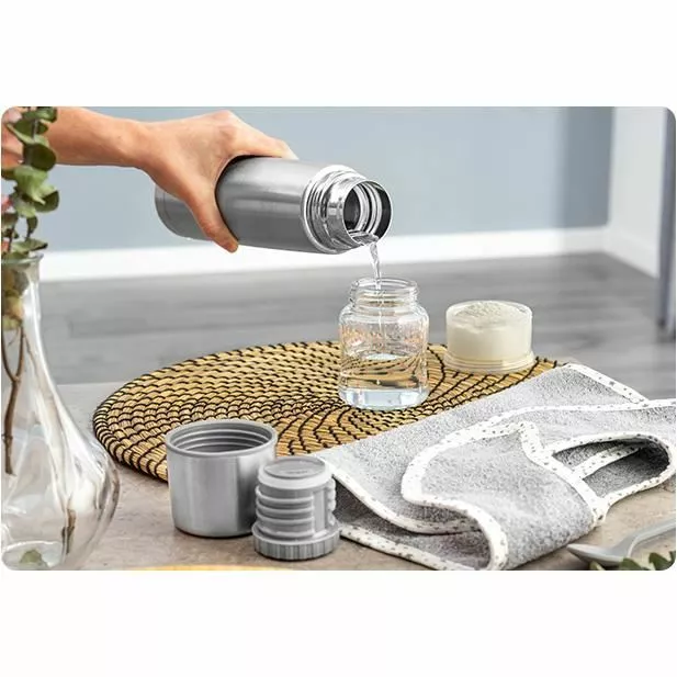Termos bebelusi, inox vidat, 450ml, Reer [4]