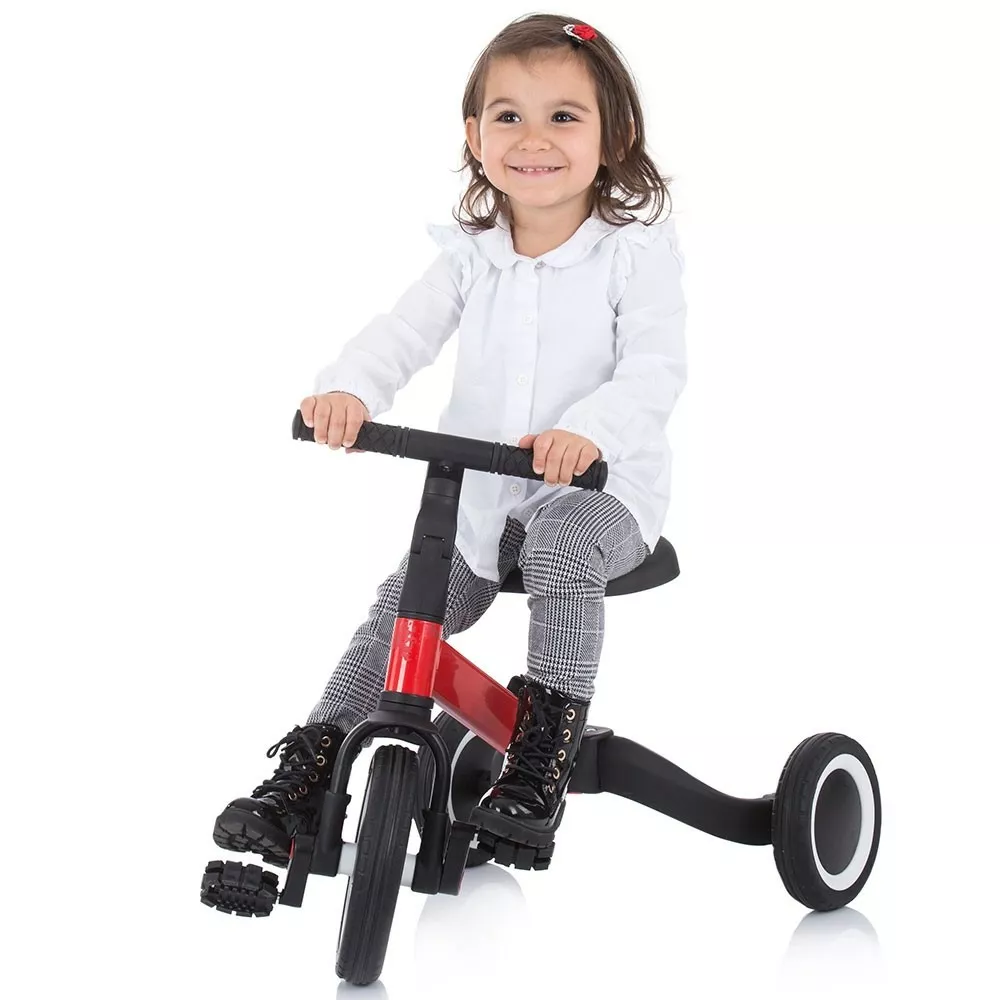 Tricicleta 2 in 1, cu roti de cauciuc, Chipolino Smarty [8]