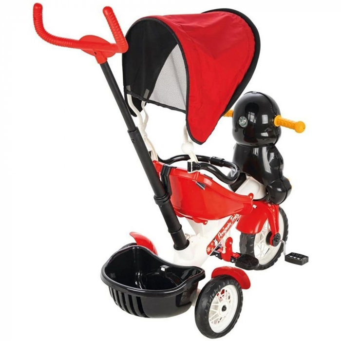Tricicleta Pilsan Penguin cu maner si copertina [3]