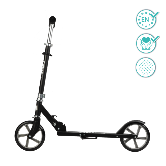 Trotineta freestyle, QKIDS, WEISS Black [4]
