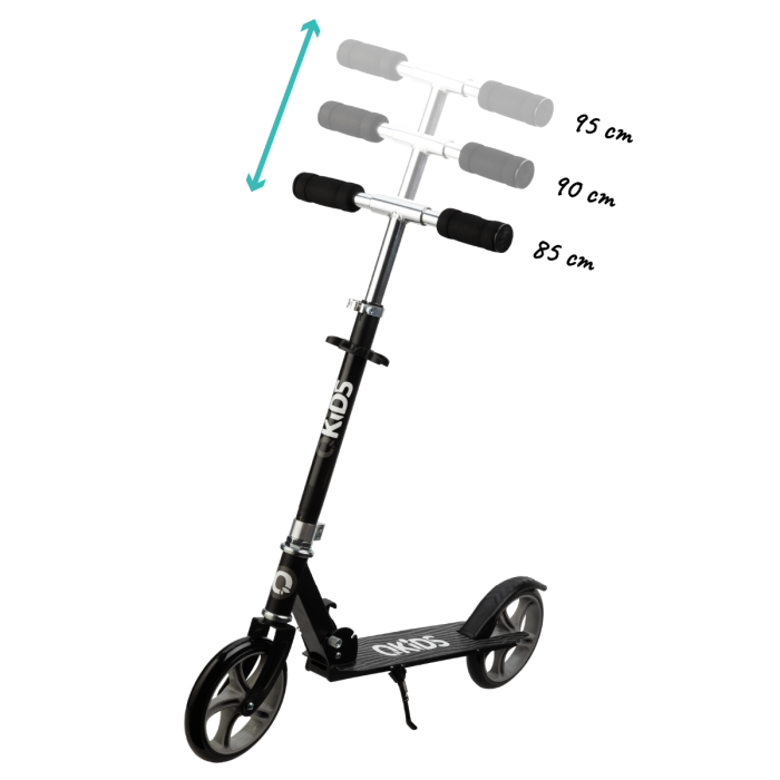 Trotineta freestyle, QKIDS, WEISS Black [5]