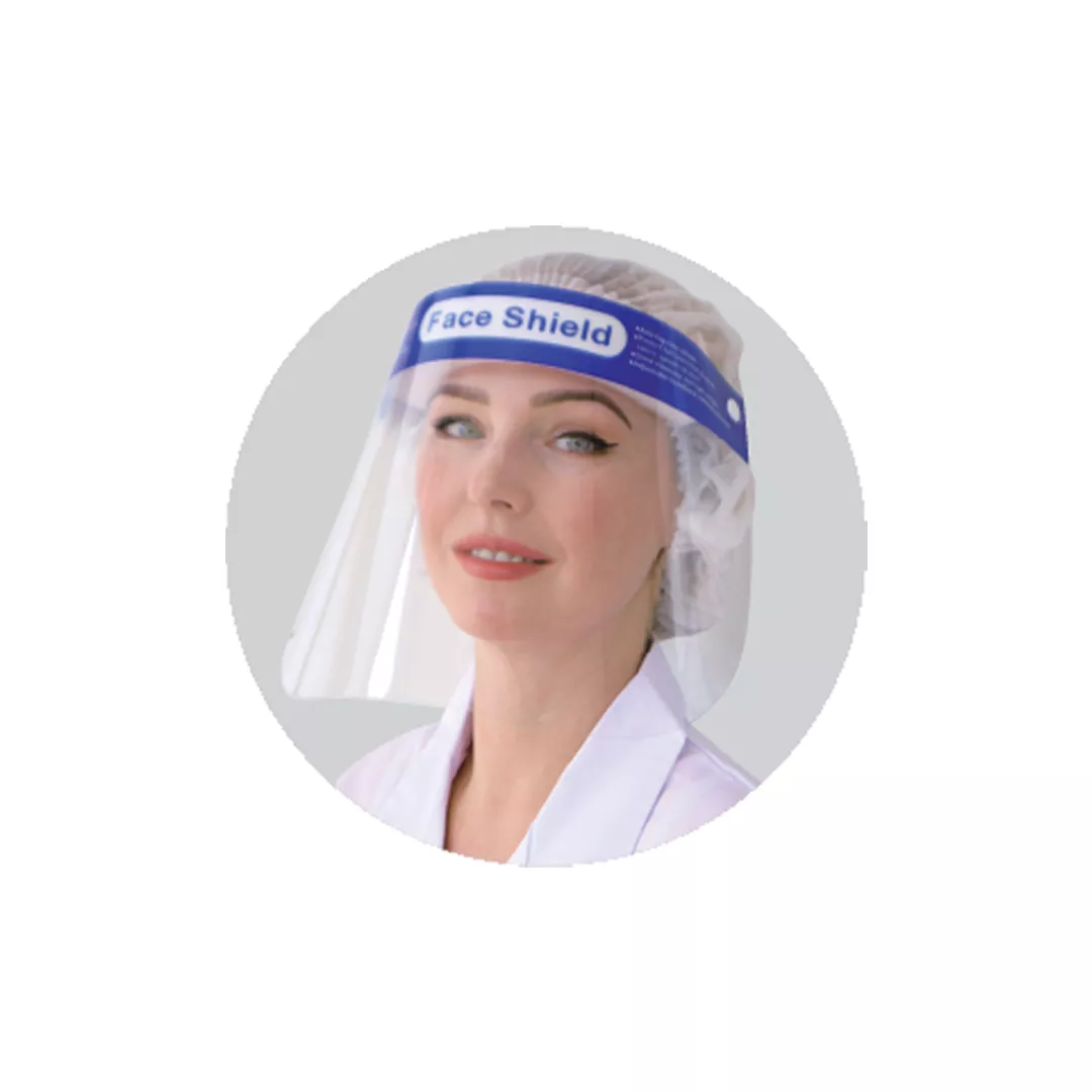 Viziera de protectie faciala, antiaburire, cu burete si elastic, set 3 buc, FM-05 [4]