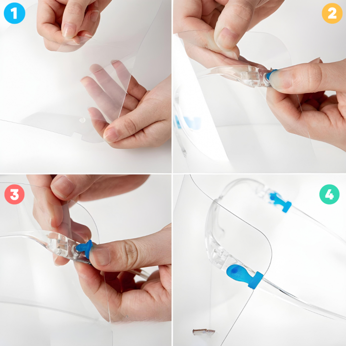 Viziera De Protectie, Pe Rama De Ochelari set 10 buc [7]