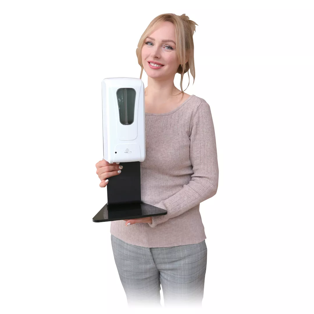 Vizieră Protecție - Dispenser automat pentru dezinfectanți, tip Desktop, cu senzori, FM-87