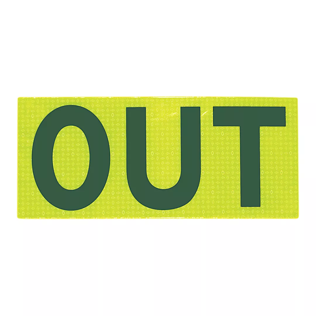 Indicator iesire, reflectorizant, autoadeziv, 1 buc