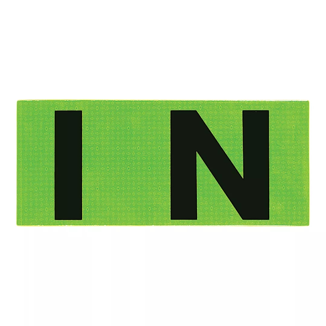 Indicator intrare, reflectorizant, autoadeziv, 1 buc