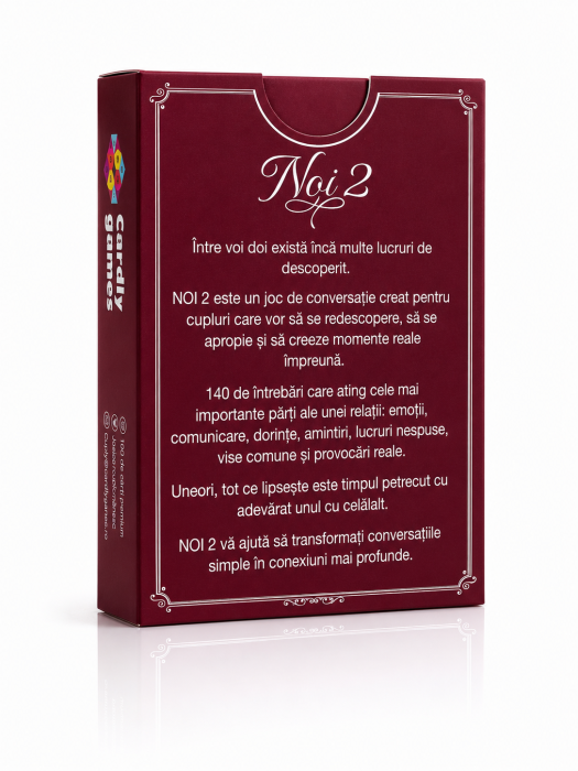 NOI 2 – Joc pentru Cupluri | 140 Întrebări | Cardly Games [2]