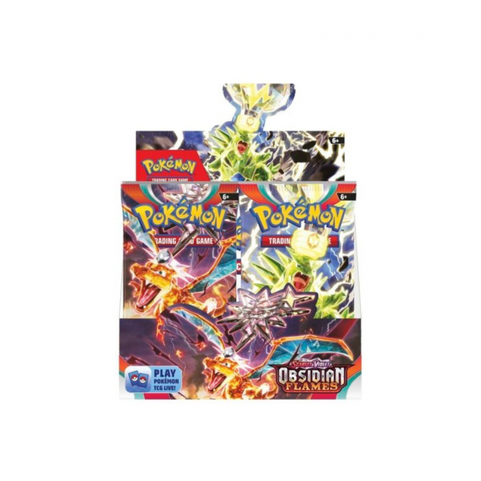 Set cartonase Pokemon TCG Scarlet & Violet Obsidian Flames Booster Display Box [2]