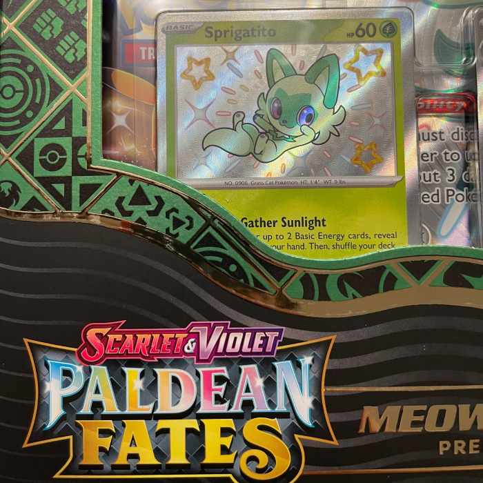 Pokemon TCG Scarlet & Violet Paldean Fates Premium Collection Meowscarada [5]