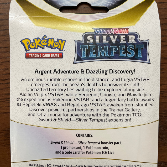 Set Cartonase Pokemon TCG Silver Tempest Checklane Hisuian Basculin [2]