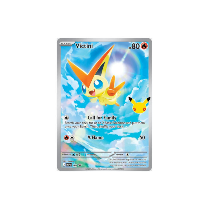 Pokemon TCG 30th Celebrations Espeon ex & Victini Battle Deck [2]