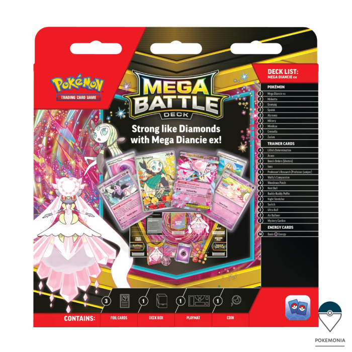 Set cartonase Pokemon TCG Battle Deck Mega Diancie [2]